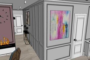 Визуализация SketchUp_ЖК Мосфильмовский — Хомицкая Анна Юрьевна