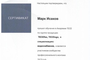 Диплом / сертификат №2 — Искорнев Марк Александрович