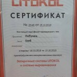 Диплом / сертификат №12 — Лабунец Глеб Викторович