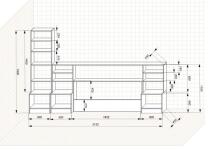 Чертеж мебели — Лазарев Дмитрий Васильевич