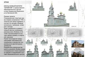 Разработка вариантов воссоздания утраченного облика православного храма — Малахова Ольга Андреевна