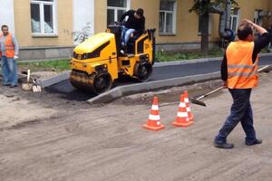 Асфальтирование тротуара — Мосикян Альберт Владимирович