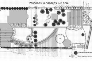 Ландшафтный проект участка 25 соток. Реализация. МО, Раменский район — Мусина Ирина Петровна