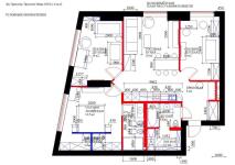 План перепланировки квартиры 125 м2. Дизайн интерьера, Проспект Мира, д. 188 Б, комплекс Триколор. — Никитин Сергей Львович