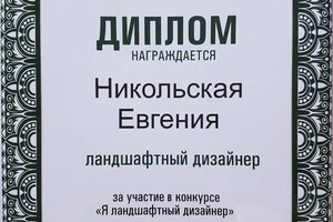 Диплом / сертификат №3 — Никольская Евгения Вячеславовна