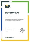 Диплом / сертификат №3 — Новиков Евгений Александрович