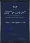 Диплом / сертификат №6 — Павленко Владимир Юрьевич