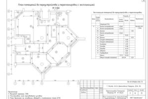 План до перепланировки, переустройства — Попова Ольга Викторовна