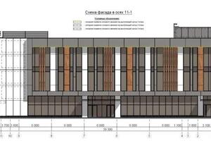 Разработка фасадного решения для торгово-офисного центра — Рябов Антон Андреевич