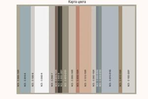 Цветовая карта интерьера с указанием конкретных цветов в NCS — Рыжикова Ольга Георгиевна