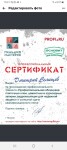 Диплом / сертификат №6 — Селищев Дмитрий Михайлович