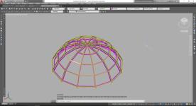 Купол из металлоконструкций,3D-моделирование — Семашко Андрей Иванович