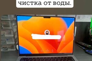 Замена тачпада и шлейфа тачпада на макбуке плюс чистка от влаги — Шеурова Людмила Валерьевна