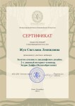 Диплом / сертификат №1 — Светлана Жук