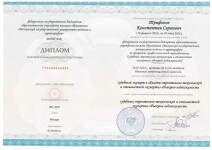 Диплом / сертификат №4 — Трифонов Константин Сергеевич