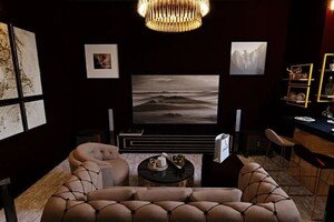 Боровская Алина Юрьевна — Дизайн проект кинотеатра в частном доме г. Мурманск — Портфолио №3