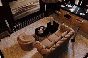 Боровская Алина Юрьевна — Дизайн проект кинотеатра в частном доме г. Мурманск — Портфолио №7