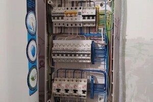 Джалилов Гулом Шарифович — Сборка щита в частных домах.котеджах и в квартирах — Портфолио №4
