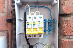 Тимофеев Евгений Петрович — Монтаж электрощитка — Портфолио №11