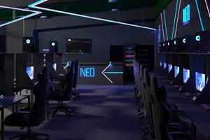 Дизайн проект компьютерного клуба Neo Play — Павлова София Николаевна