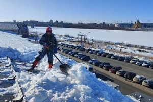 Очистка ? кровли от снега ? и наледи — Репин Иван Андреевич