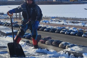 Очистка ? кровли от снега ? и наледи — Репин Иван Андреевич