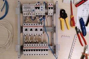 Подключение электросчётчика + автоматы — Рогозин Дмитрий Александрович