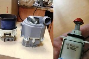 Циркуляционный насос и заливной клапан (посудомойка Бош) — Бочанов Дмитрий Евгеньевич