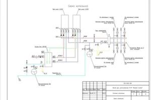Принципиальная схема котельной — Косов Максим Геннадьевич