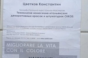Диплом / сертификат №2 — Цветков Константин Борисович