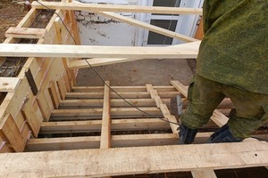 Опалубка лестничного марша — Волегов Сергей Павлович