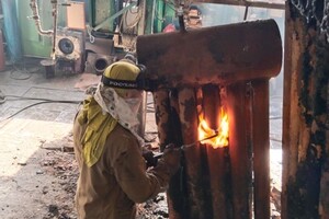 Демонтаж ,старого котла ,трассы, опоры ,резка газом. — Волков Аркадий Николаевич