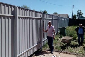 Антонян Геворг — Делаем забор, все виды фундамента — Портфолио №42