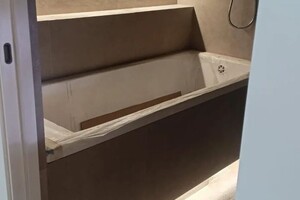 Айтян Егише Степанович — Кладка плитки с встроенной нищей и монтажом декоративных подсветок. — Портфолио №11