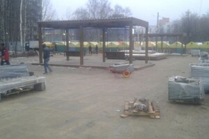 Батурдинов Роман Геннадьевич — Укладка брусчатки на парковой зоне — Портфолио №49