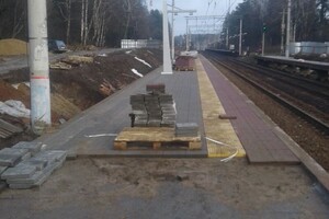 Батурдинов Роман Геннадьевич — Укладка брусчатки на железнодорожной платформе — Портфолио №50