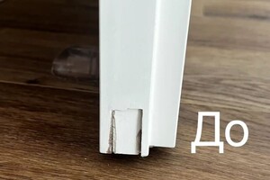 Бычков Евгений Александрович — Установщики выломали встроенный механизм и повредили поверхность — Портфолио №6