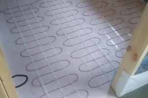 Чамчидис Григорий Одисеевич — Прокладка тёплого пола. — Портфолио №30