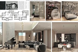 Черчинян Кристина Эдуардовна — Дизайн проект жилого дома — Портфолио №4