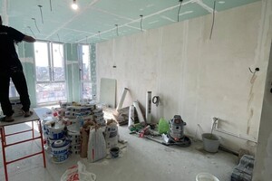 Давцян Давид Давидович — Шпатлевания, поклейка стеклахолста подготовка под окрас потолка и стен — Портфолио №1