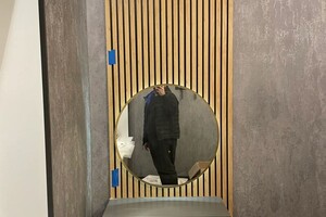 Давцян Давид Давидович — Сборка подвесной тумбы и установка декоративной панелей — Портфолио №6