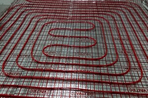 Дубов Руслан Владимирович — Укладка водяного тёплого пола . — Портфолио №16