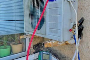 Ельников Станислав Геннадьевич — Дозаправка после монтажа б/у кондиционера — Портфолио №4