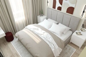 Горбань Анастасия Сергеевна — Спальня в стиле Минимализм — Портфолио №1