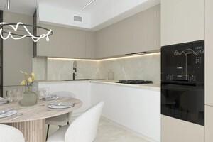 Горбань Анастасия Сергеевна — Кухня в стиле Минимализм в бежевых тонах — Портфолио №6