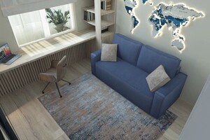 Горбань Анастасия Сергеевна — Спальня для подростка в современном стиле — Портфолио №7