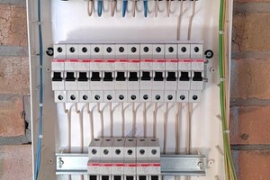 Гусаков Алексей Владимирович — Установка, подбор автоматики по номиналам,монтаж- расключение щитов . — Портфолио №9