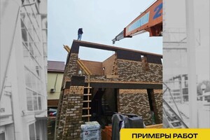 Хавранян Алексан Карапетович — Монтаж на стройке автокраном, 21 м стрела — Портфолио №5