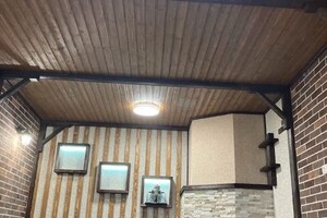 Иванов Евгений Валерьевич — Монтаж вагонки,брашировка,покраска фальшь балки. — Портфолио №10