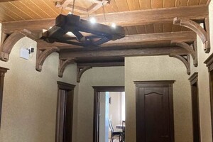 Иванов Евгений Валерьевич — Монтаж вагонки,брашировка,покраска фальшь балки. — Портфолио №2